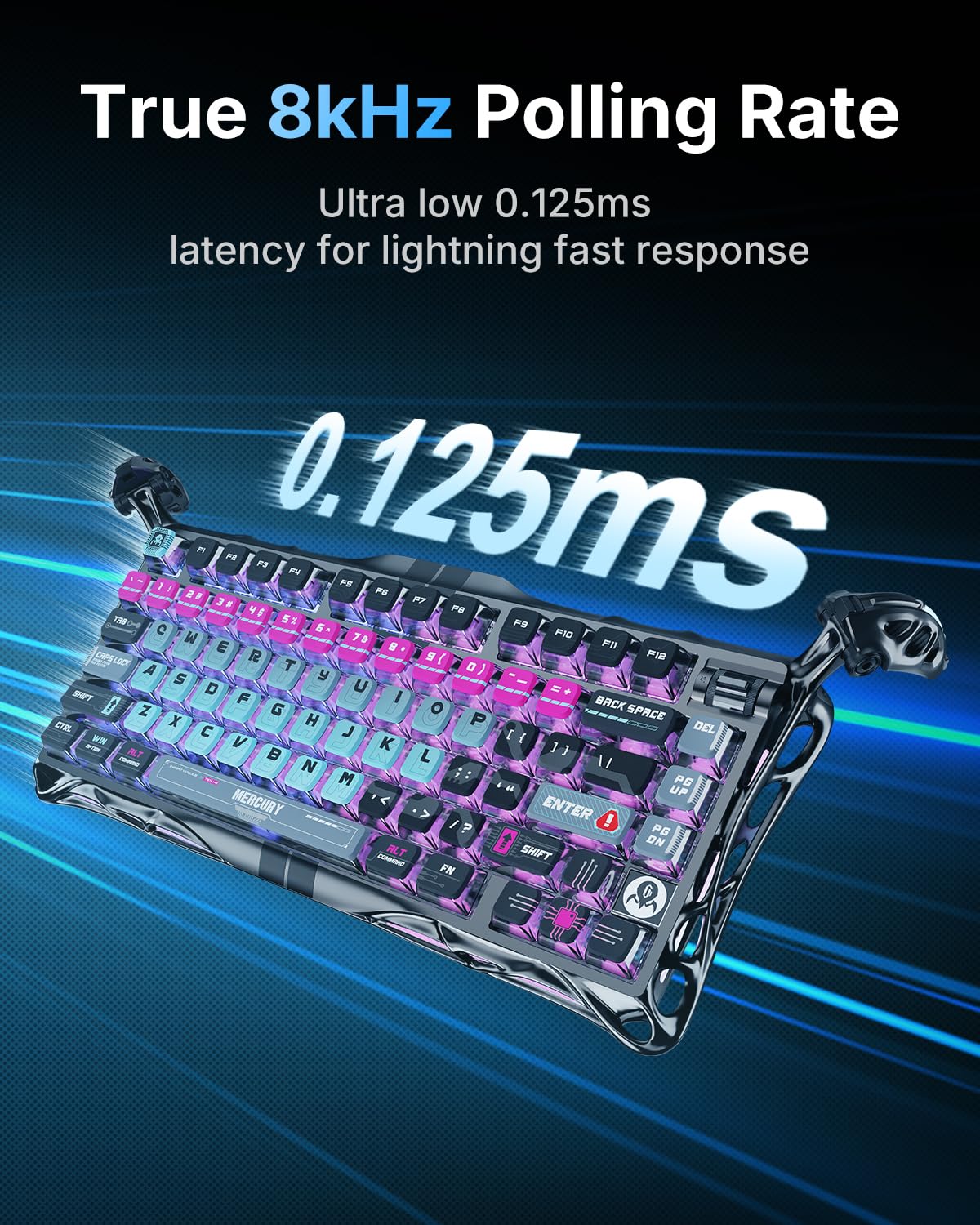 Amazon | 0.005mmラピッドトリガー搭載 GravaStar Mercury V75 PRO
